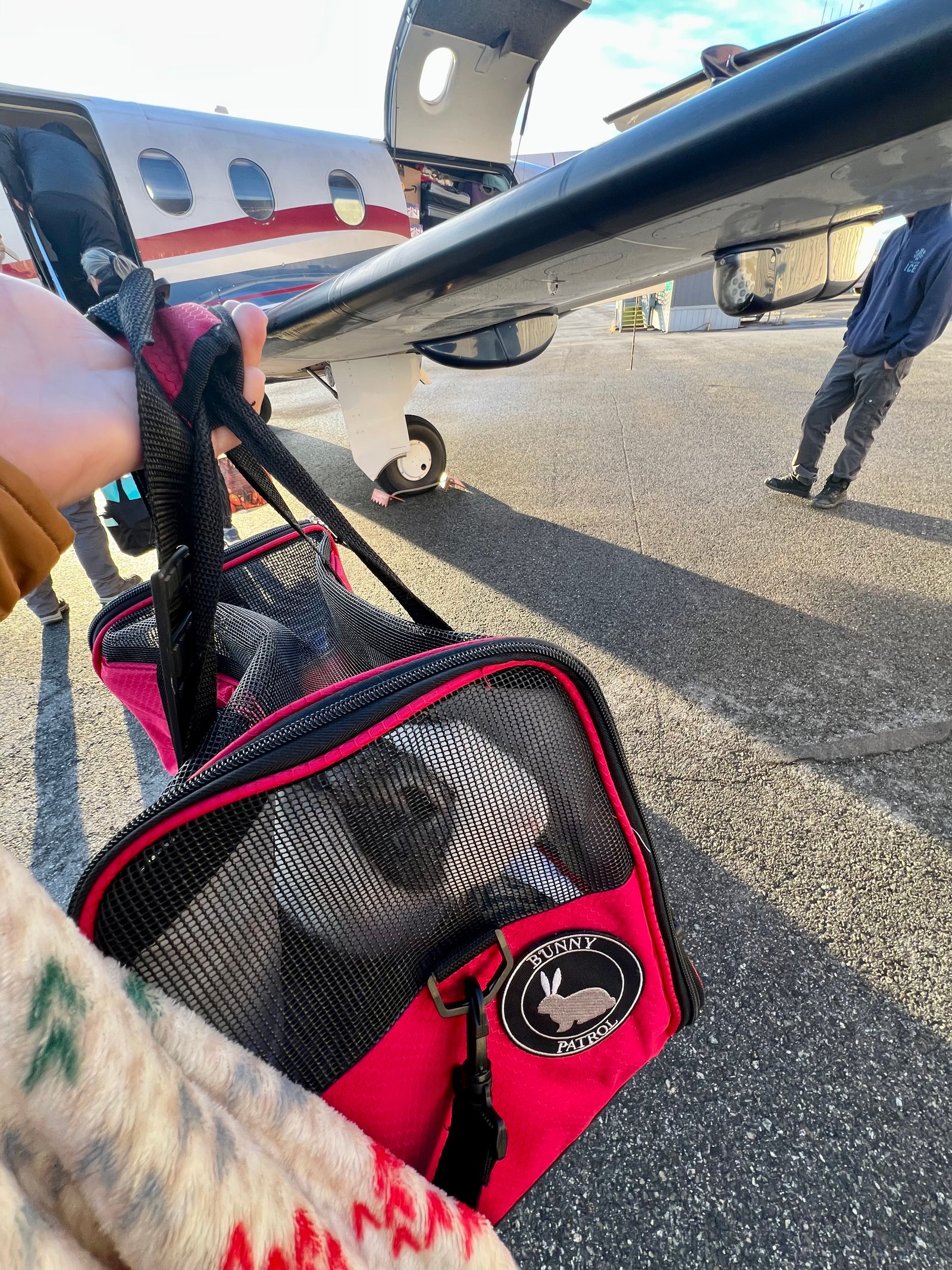 Carrier outside plane
